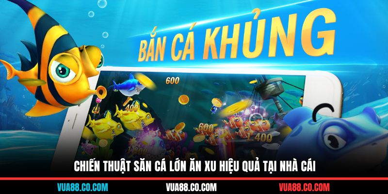 Chiến thuật săn cá lớn ăn xu hiệu quả tại nhà cái