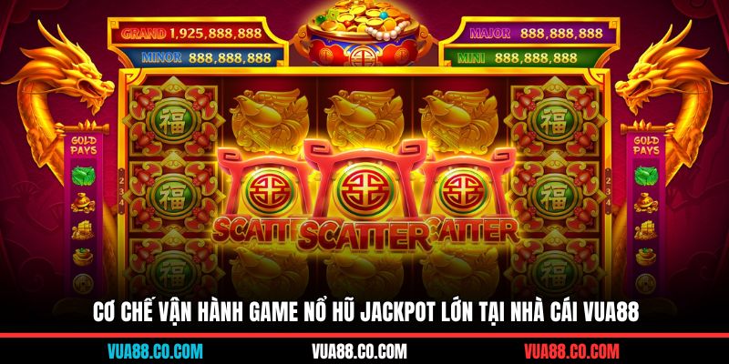 Cơ chế vận hành game nổ hũ jackpot lớn tại nhà cái Vua88