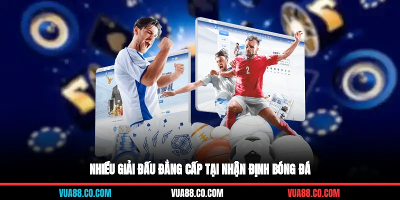 Nhiều giải đấu đẳng cấp tại nhận định bóng đá&nbsp;