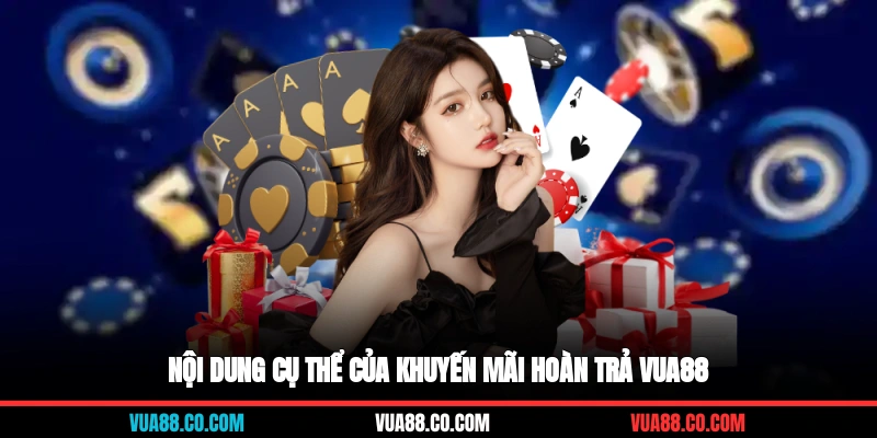 Nội dung cụ thể của khuyến mãi hoàn trả VUA88