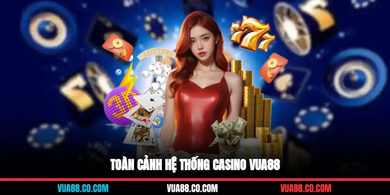 Toàn cảnh hệ thống casino VUA88