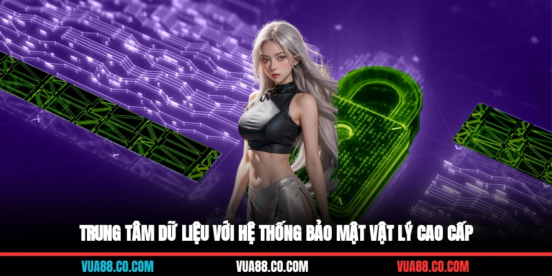 Trung tâm dữ liệu với hệ thống bảo mật vật lý cao cấp